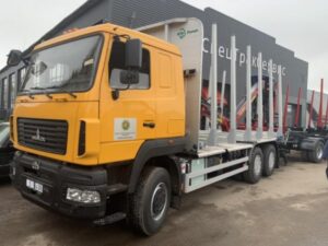 Сортиментовоз МАЗ 631228 с манипулятором Tajfun Liv 95K и