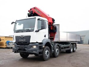 Бортовой автомобиль MAN TGS с КМУ Palfinger PK 66000