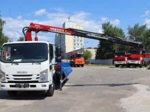 Кран-манипулятор ЧАЙКА NR 811T