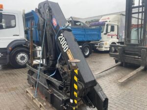 Кран манипулятор hmf 2220 s3