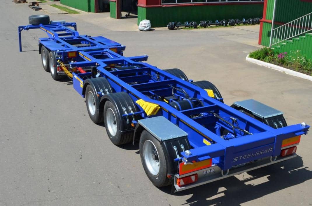 Полуприцеп-контейнеровоз PK-18N-PK-24P (5 осей)