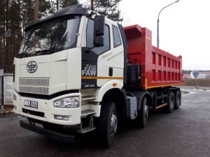 Самосвал sts ssc400 на шасси faw 8Х4